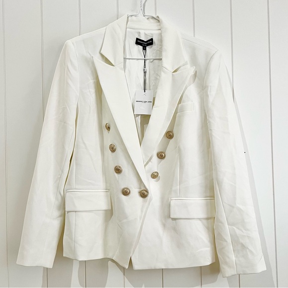 Generation Love NWT Delilah Crepe Blazer size XL white - Picture 1 of 16